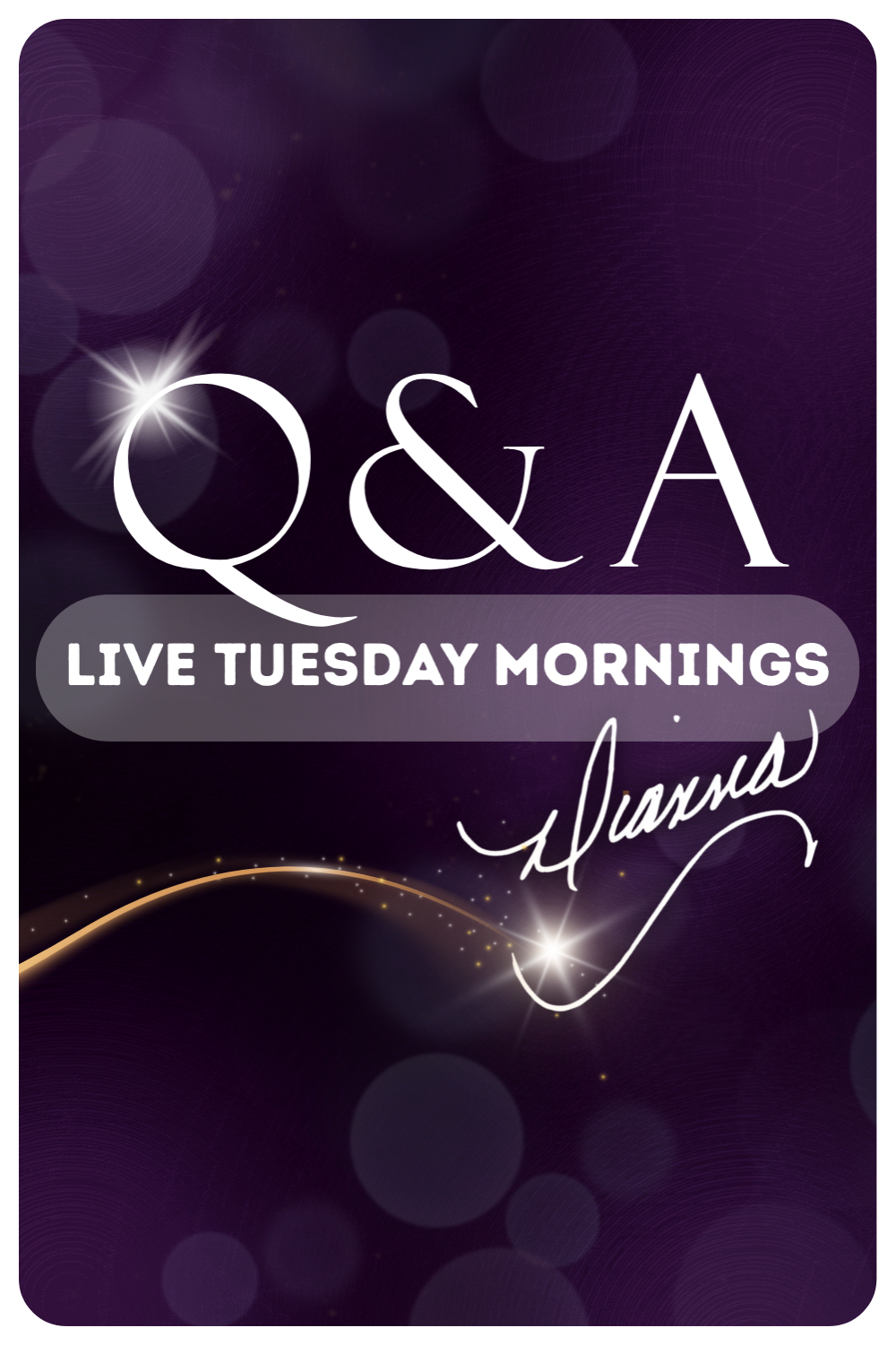 Tuesday Q&A With Dianna